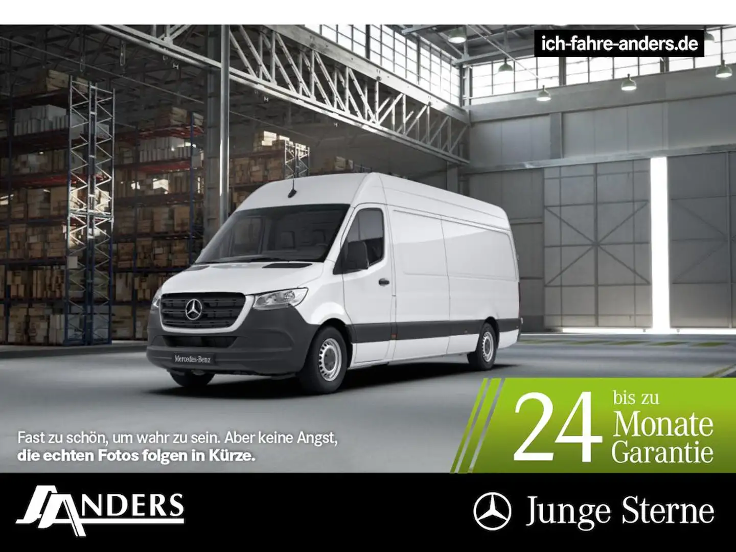 Mercedes-Benz Sprinter 317 Kasten L3H2 Klima*AUT*AHK 3,5t*RFK* Weiß - 1