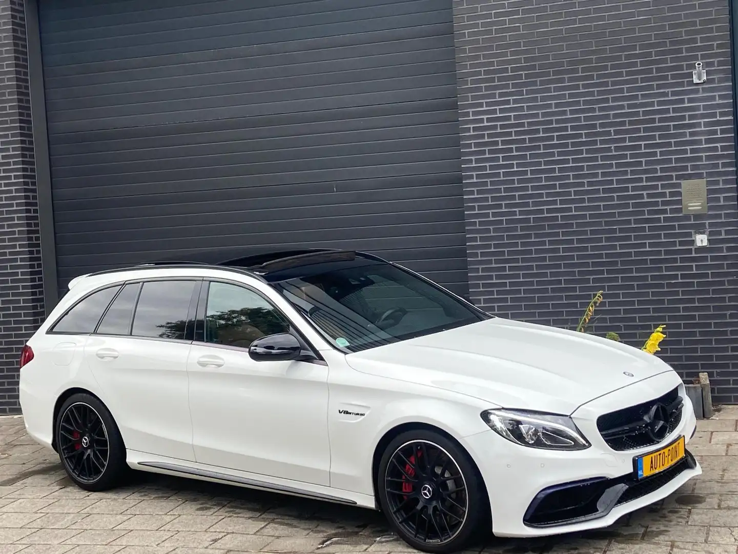 Mercedes-Benz C 63 AMG Estate S EDITION 1 PANO/DESIGNO/IWC/BURMESTER Blanc - 2