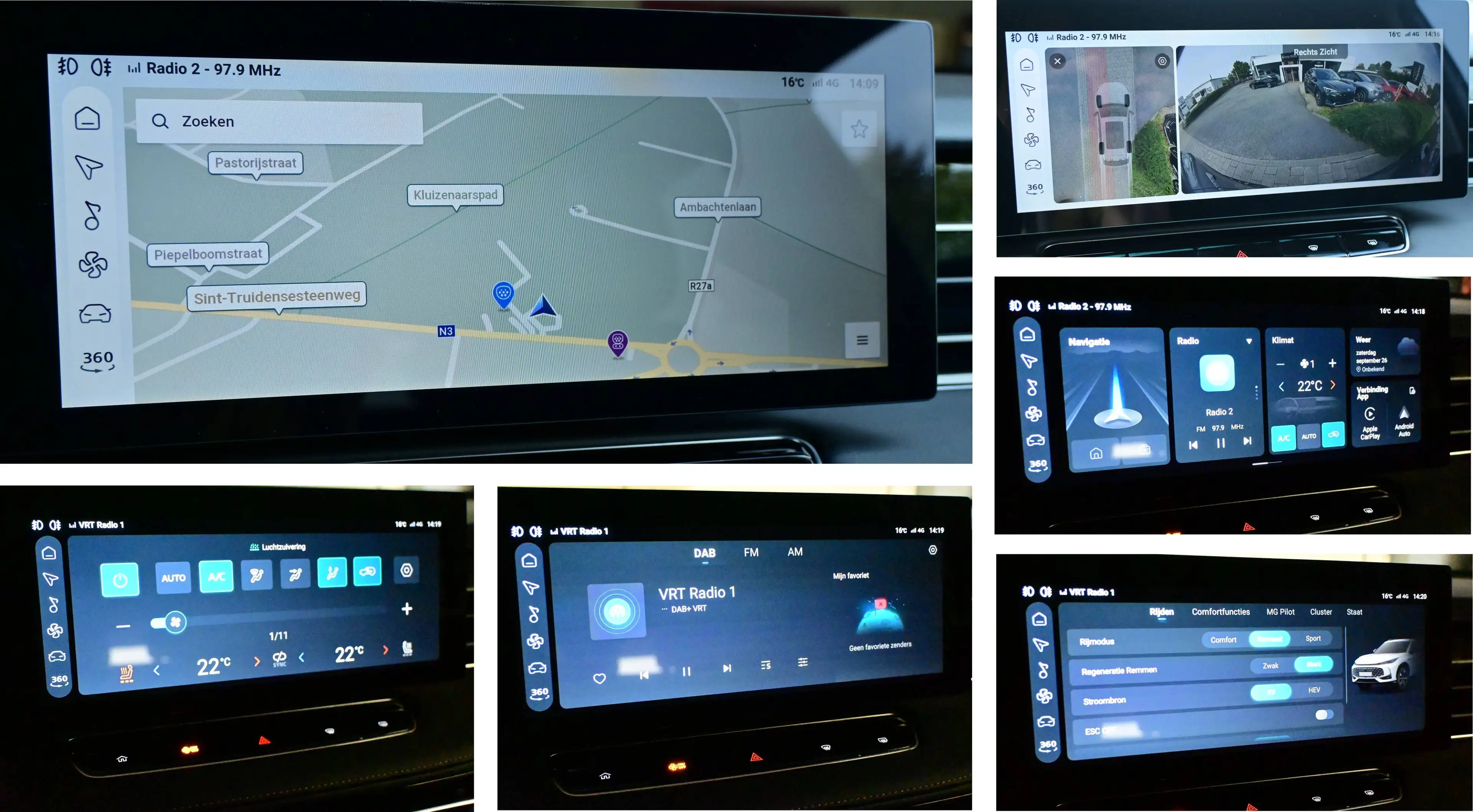 MG HS PHEV LUXURY - NAVI - LED - 360° CAM - ELEK ZETELS - KEYLESS — photo 13