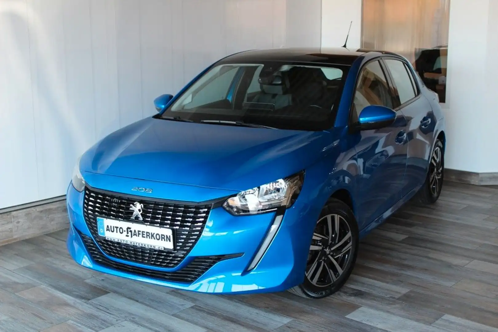 Peugeot 208 1.2 PureTech 100 Allure*DAB*PANORAMA*SZHZG* Blau - 2