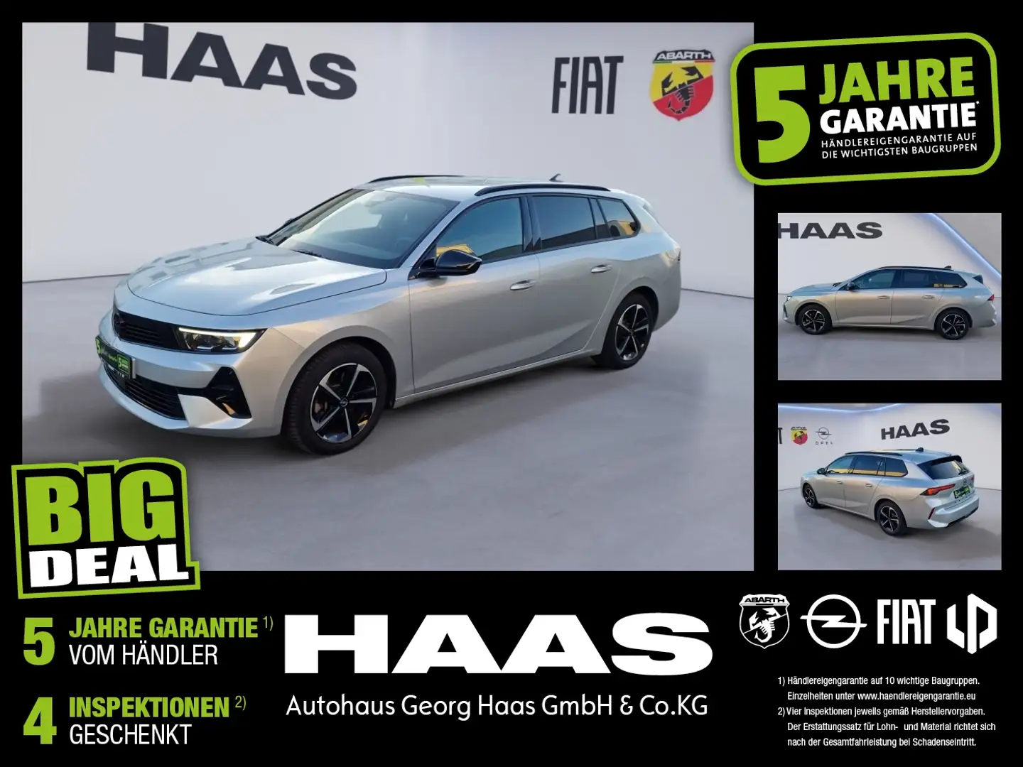 Opel Astra L ST 1.2 Turbo AHK, Kamera, Carplay Grau - 1