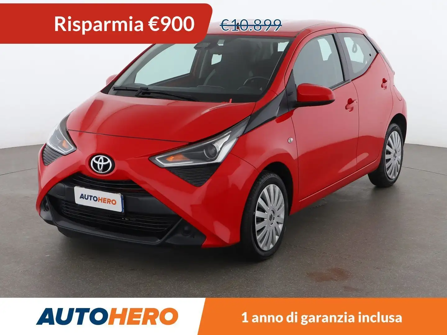 Toyota Aygo 1.0-VVT-i X-Cool Rosso - 1