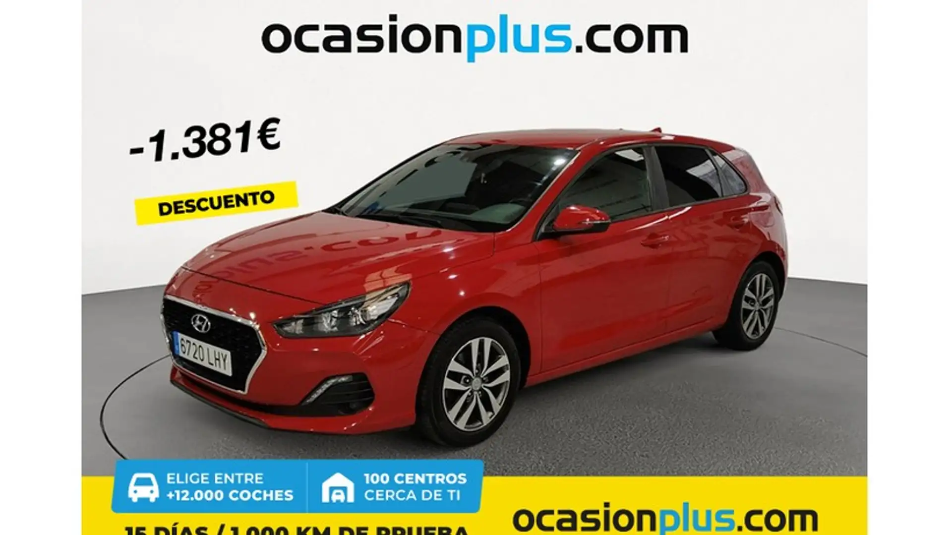 Hyundai i30 1.0 TGDI Klass 120 Rojo - 1