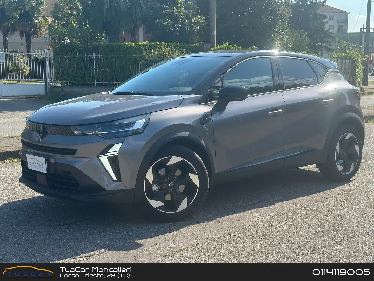 Renault Captur Techno E-TECH 145 HEV km0 Grigio - 1