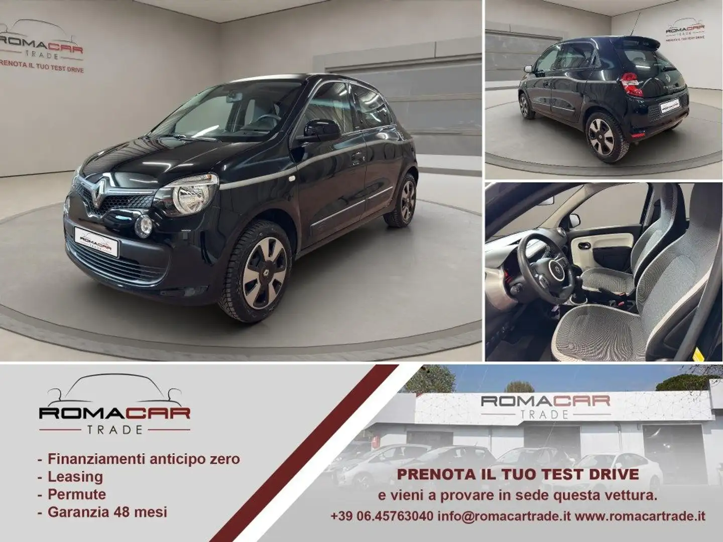 Renault Twingo SCe Duel2 LIMITED CABRIO !! Nero - 1