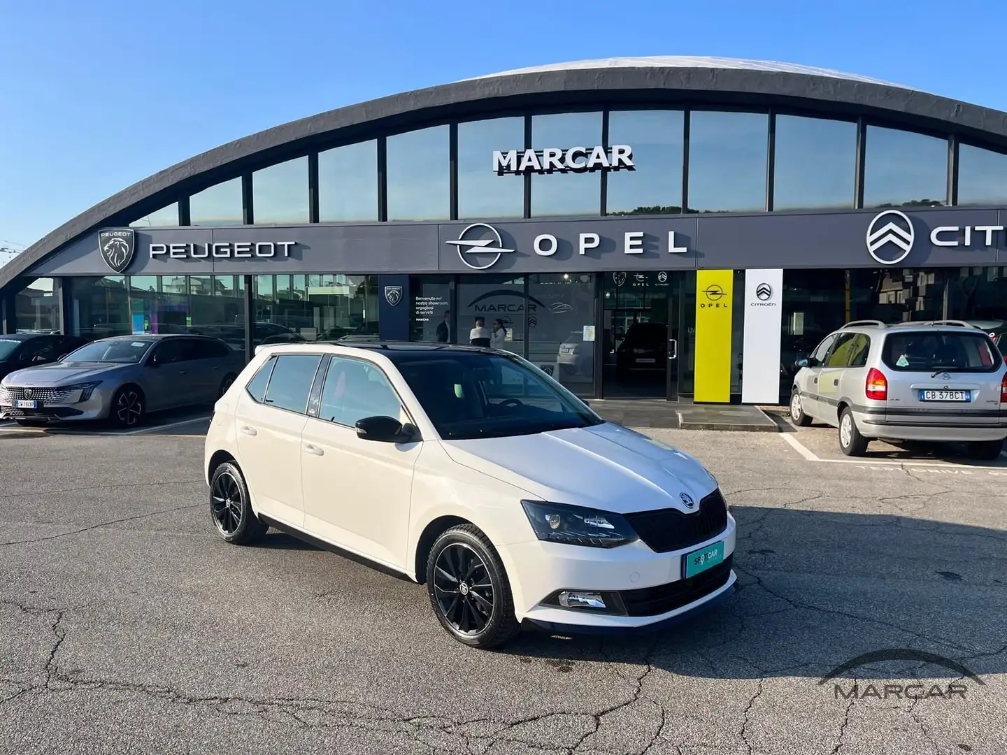 Skoda Fabia Fabia 1.4 TDI 75 CV Monte Carlo Blanc - 1