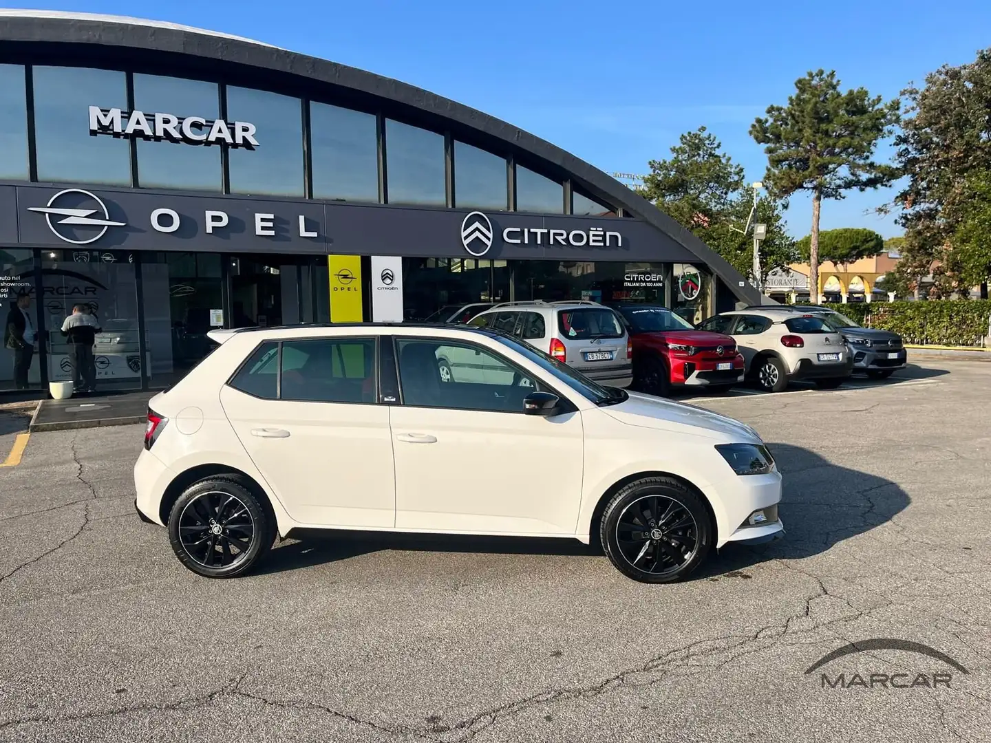 Skoda Fabia Fabia 1.4 TDI 75 CV Monte Carlo Blanc - 2