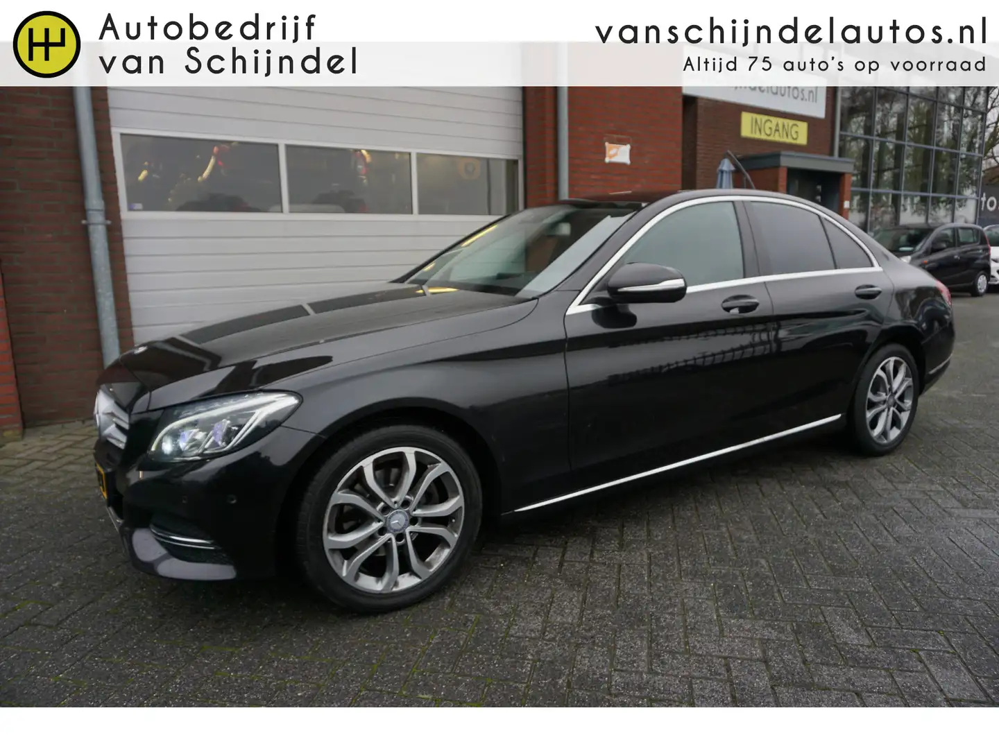 Mercedes-Benz C 180 CDI LEASE EDITION ORIGINEEL NEDERLANDS FULL LED KO Black - 1