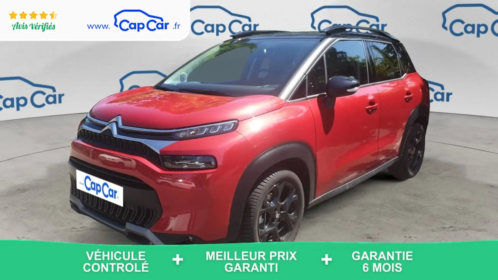 Citroen C3 Aircross 1.2 PureTech 110 Max Rouge - 1