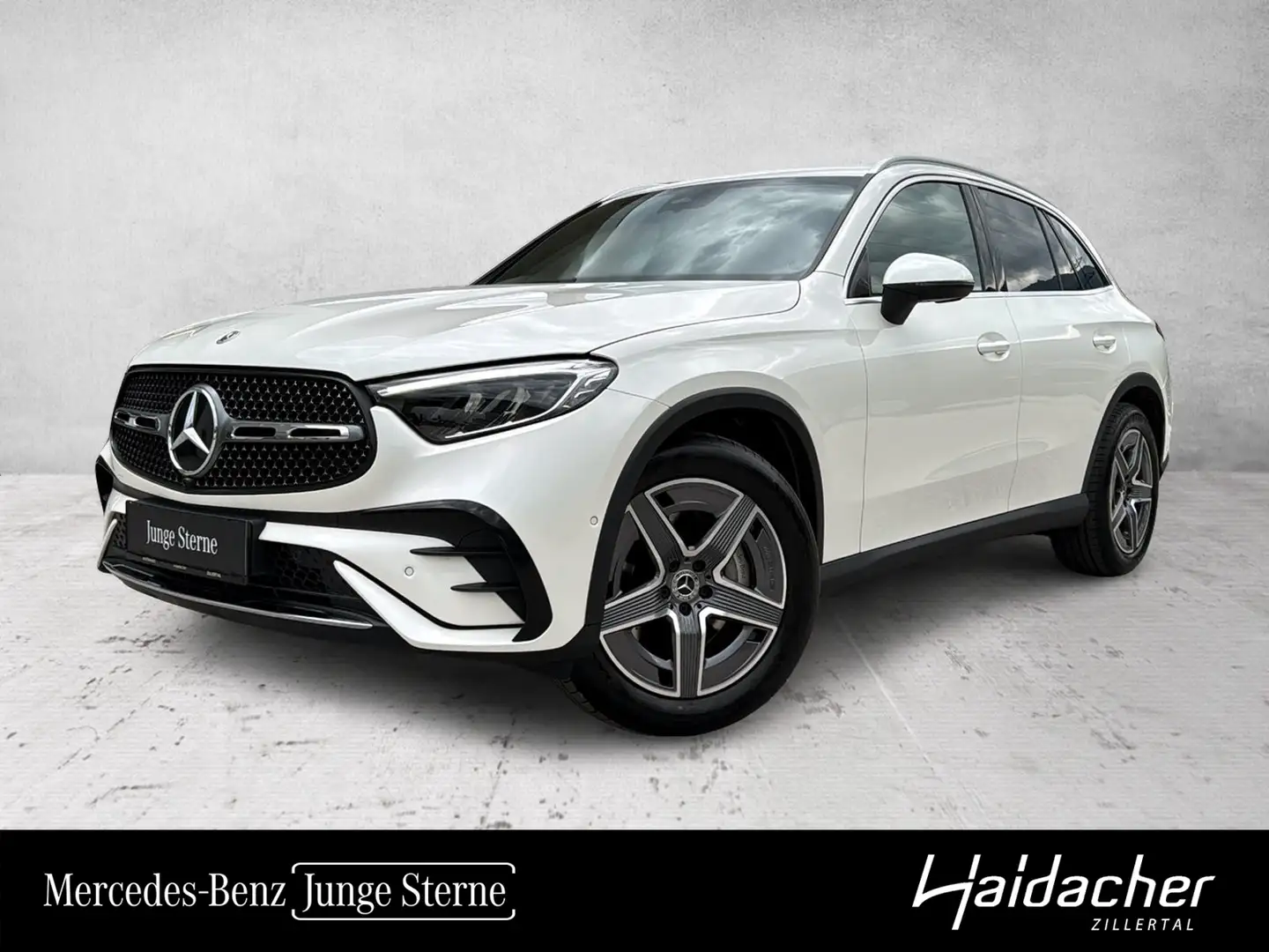 Mercedes-Benz GLC 300 4MATIC AMG Stdhzg Navi AUT RKam PTS Shz Blanc - 1