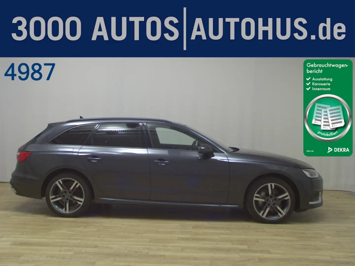 Audi A4 40TDI Avant advanced Navi LED vc HuD Sound Grau - 1