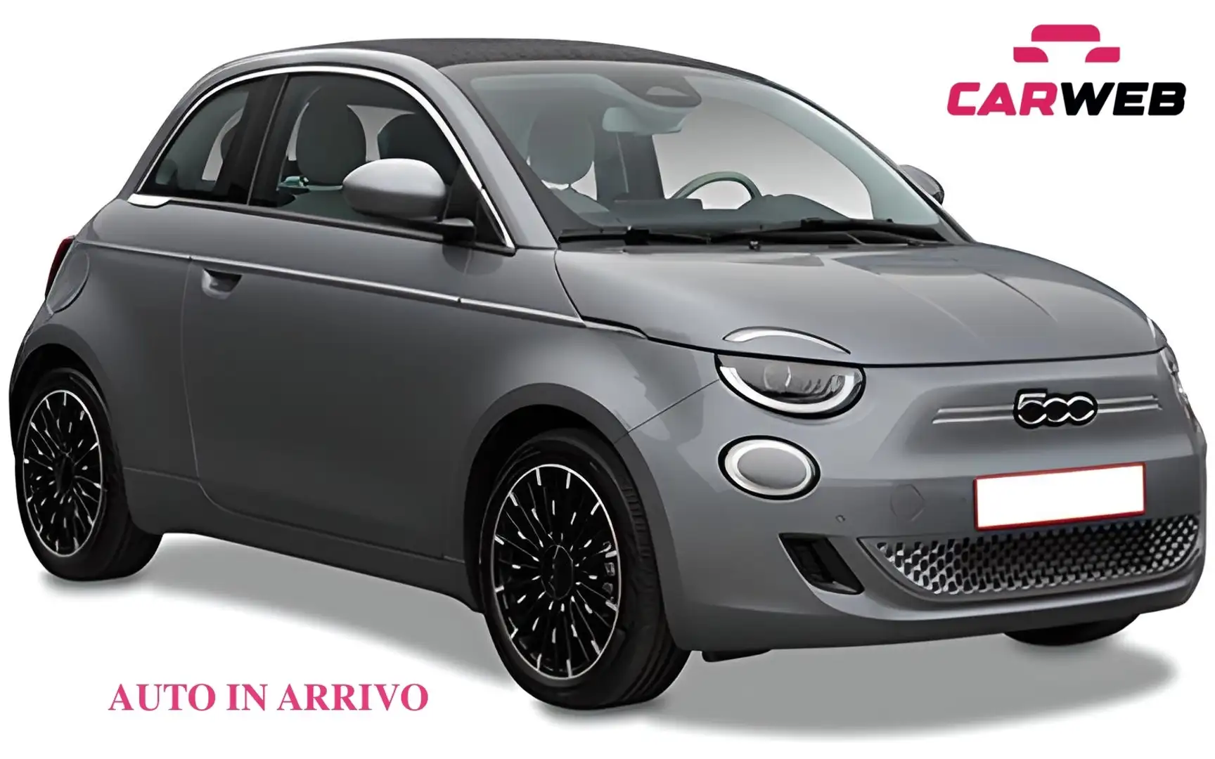 Fiat 500e 500e Cabrio Cabrio 42 kWh La Prima Gris - 1