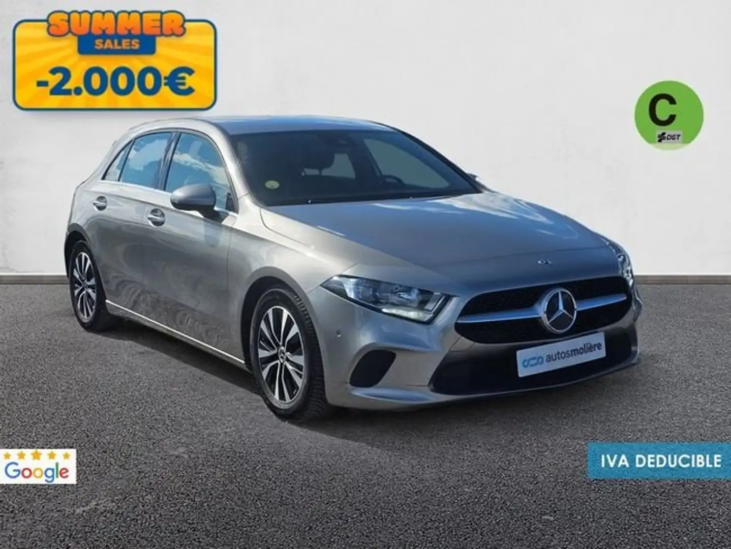 Mercedes-Benz A 180 180+d+85+kW+%28116+CV%29 Gris - 2