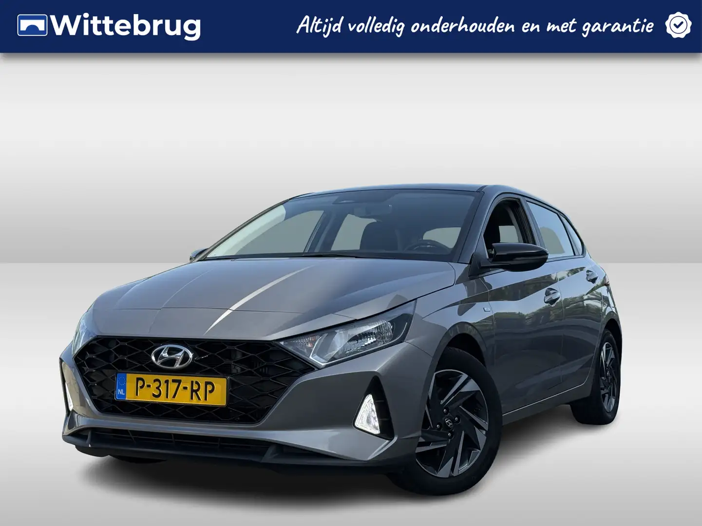 Hyundai i20 1.0 T-GDI Comfort Smart TWO TONE LAK !! unieke aut Grijs - 1