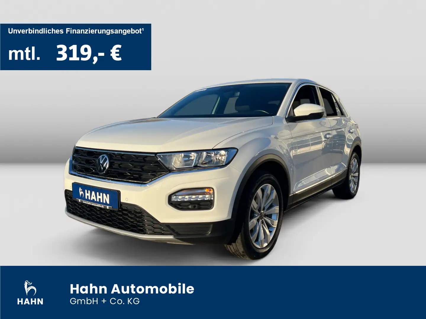 Volkswagen T-Roc 1.5TSI Sport Standh AHK ACC PDC Navi Weiß - 1
