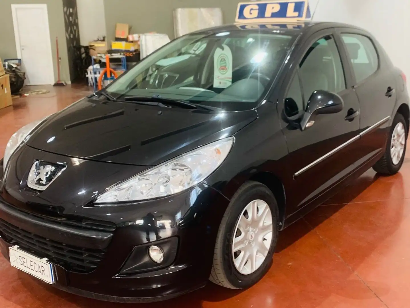 Peugeot 207 207 5p 1.4 8v ECO GPL(GPL OK 2034)-LEGGI BENE- Schwarz - 1