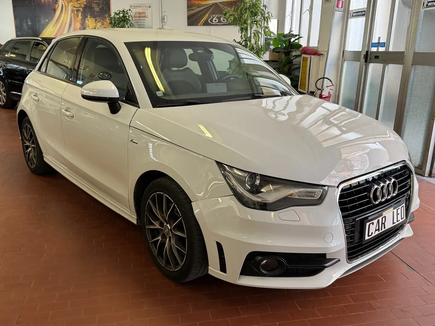 Audi A1 A1 Sportback 1.4 tfsi s line Amb 122cv s-tronic Blanco - 2