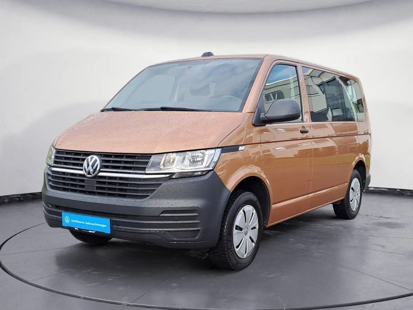 Volkswagen T6 Transporter 2.0 TDI DSG Klima PDC Sitzhzg Braun - 2