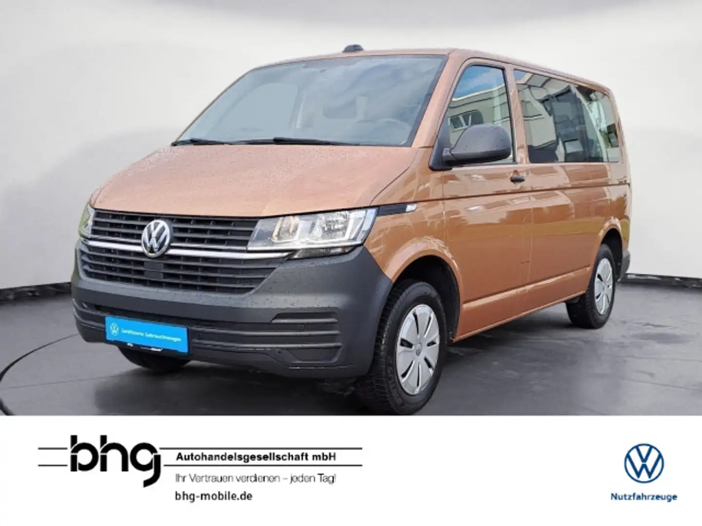 Volkswagen T6 Transporter 2.0 TDI DSG Klima PDC Sitzhzg Braun - 1
