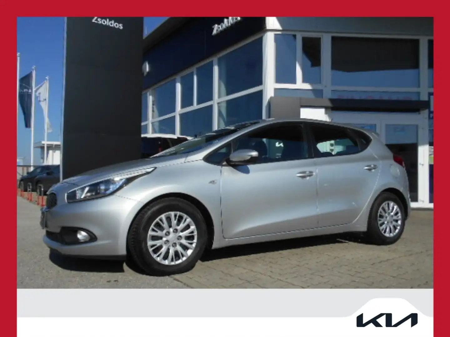 Kia Ceed / cee'd cee'd 1,4 CRDi Cool Silber - 1