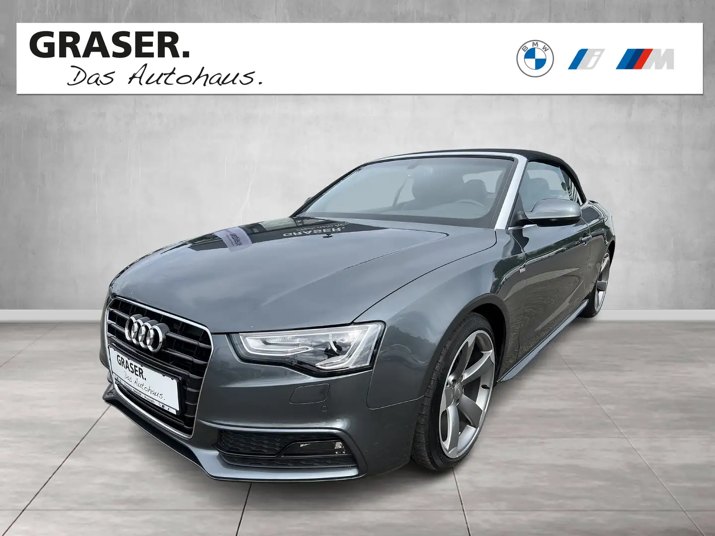 Audi A5 S line Selection Cabrio NUR FÜR HÄNDLER Gris - 1
