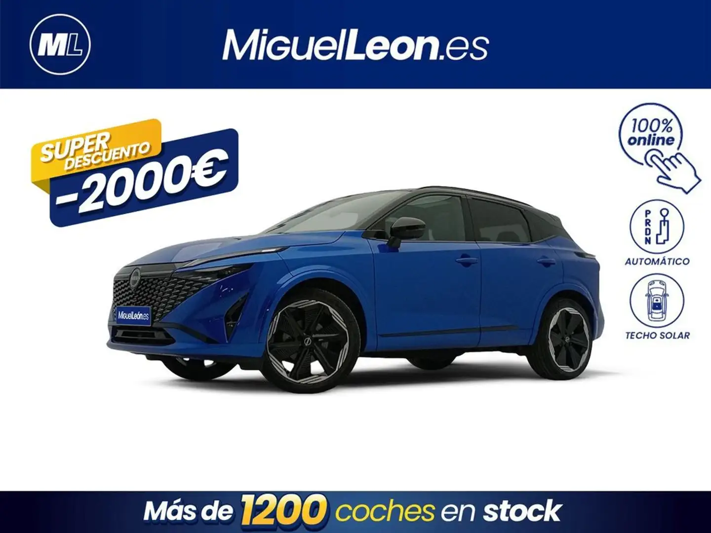 Nissan Qashqai DIG-T 116kW mHEV Xtronic 4x4 N-Connecta Azul - 1