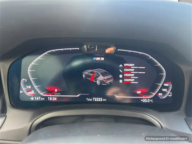 BMW M3 Competition M xDrive G80 S5 Head-Up DAB WLAN Ansicht 9