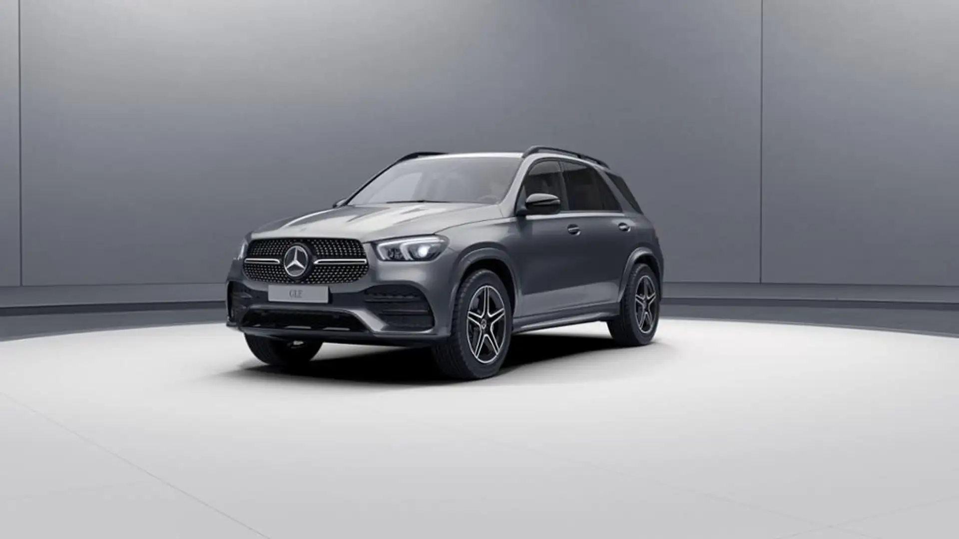 Mercedes-Benz GLE 350 de 4M AMG/Night/LED/AHK/Fahrass/Sitzklima Grau - 1