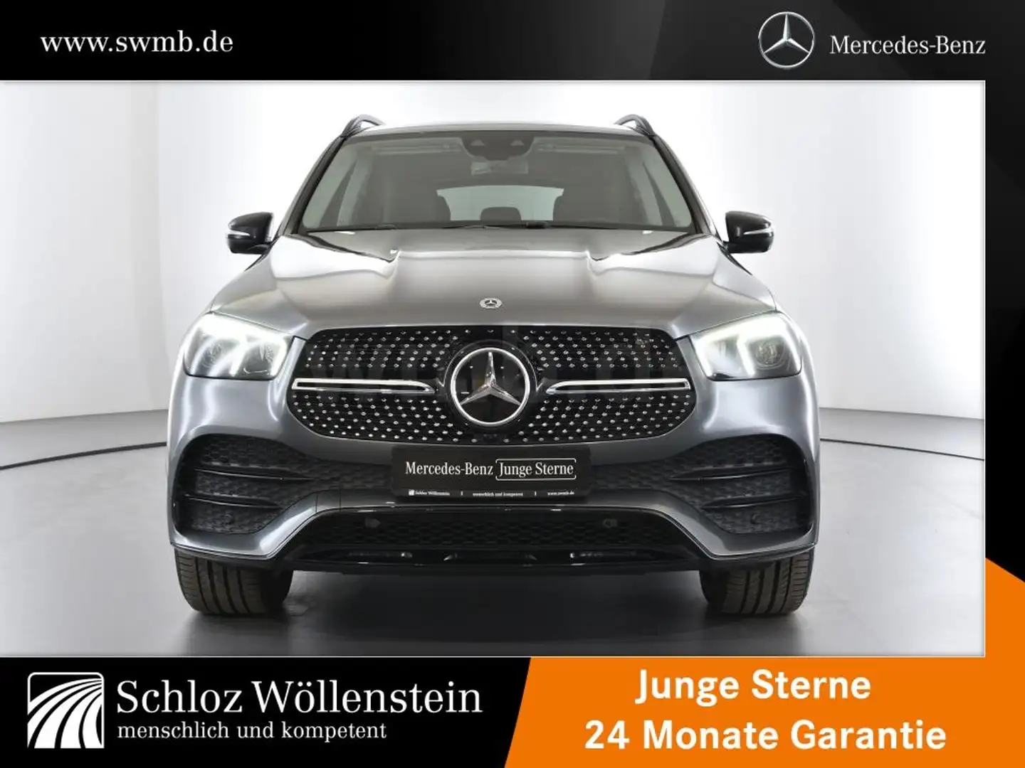 Mercedes-Benz GLE 350 de 4M AMG/Night/LED/AHK/Fahrass/Sitzklima Grijs - 2