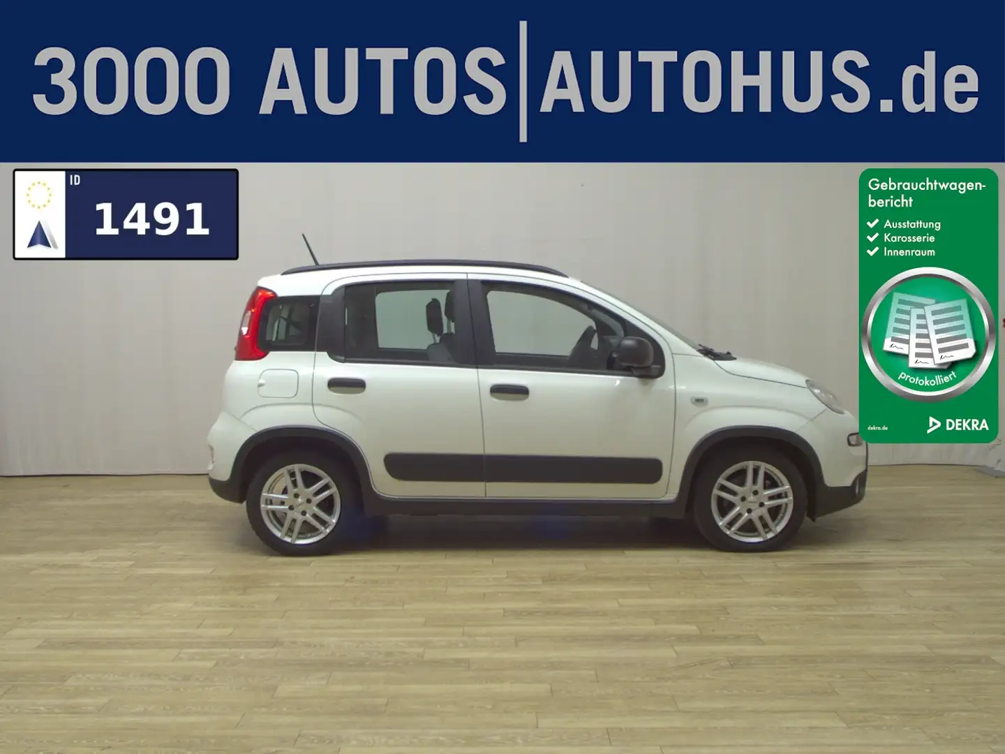 Fiat Panda 1.0 City Life Shz PDC Klima Blanc - 1