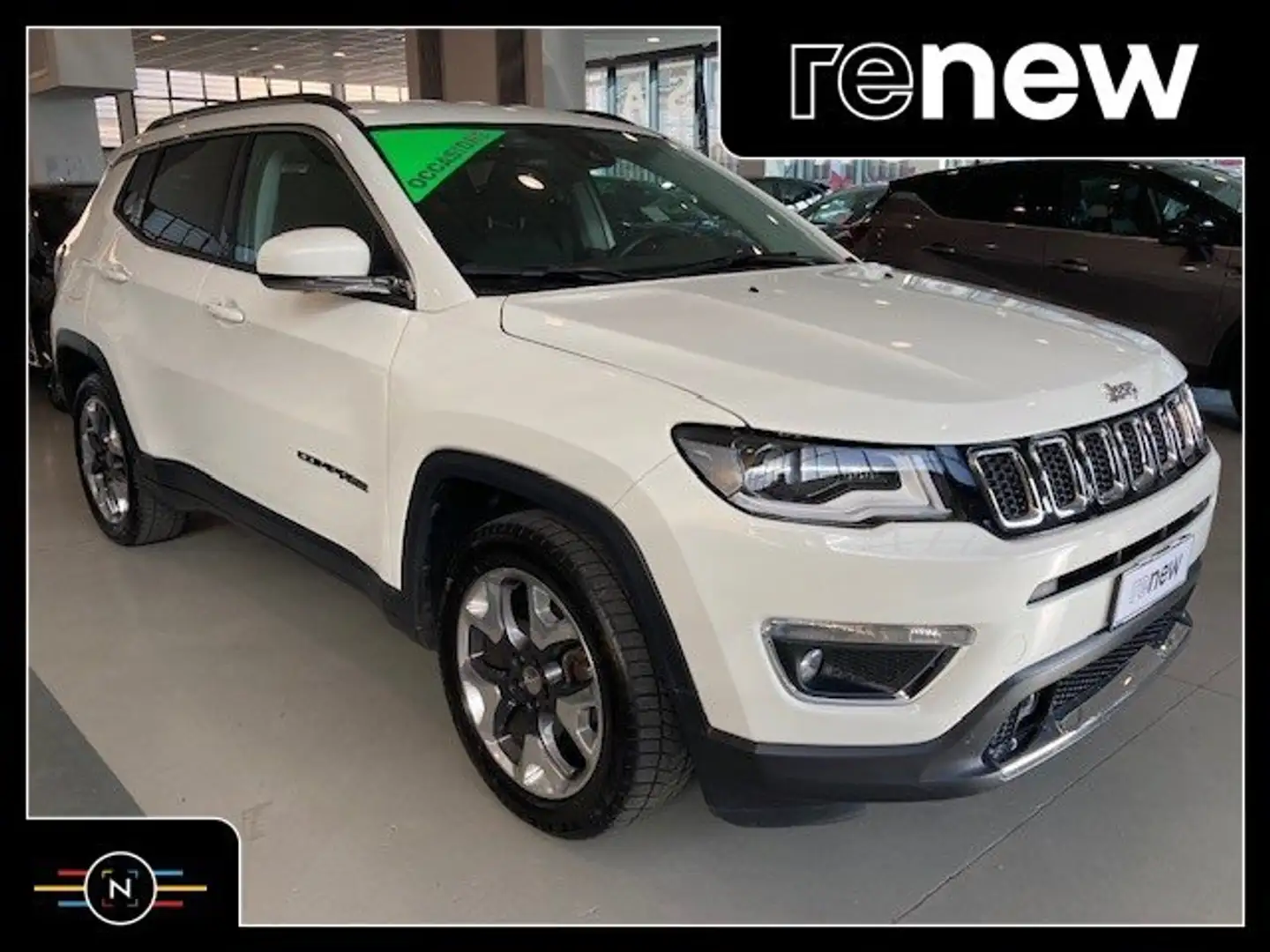 Jeep Compass Compass 1.6 mjt Limited 2wd 120cv GARAZIA INCLUSA Wit - 1