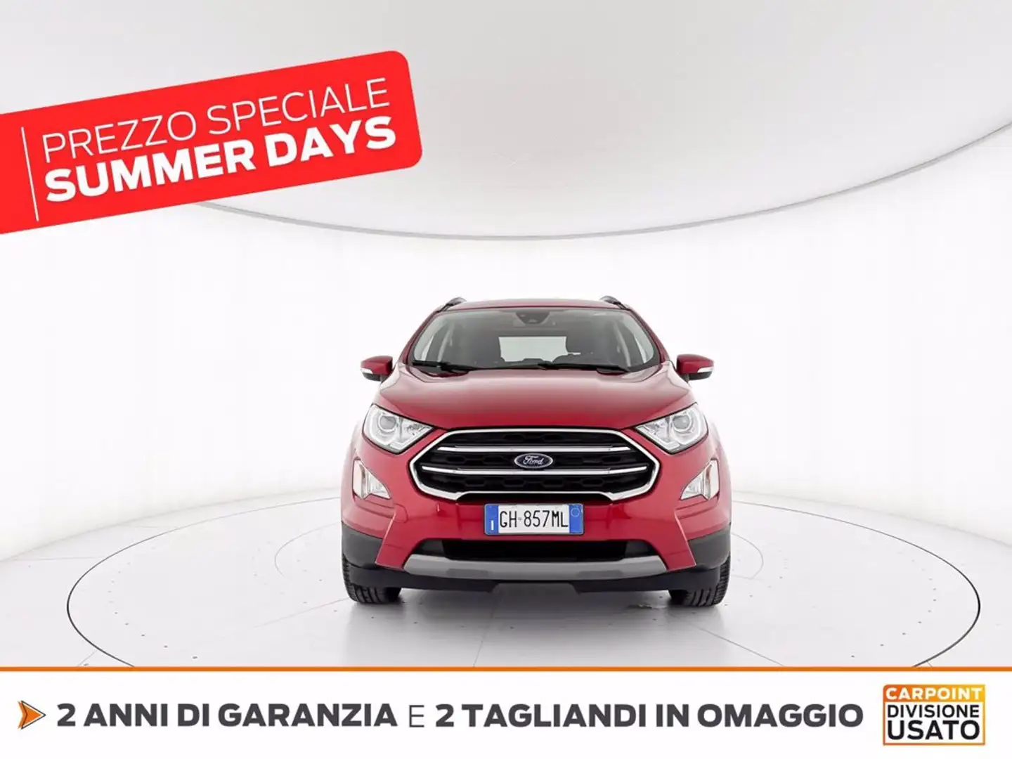 Ford EcoSport 1.0 ecoboost titanium s&s 125cv my20.25 crvena - 2