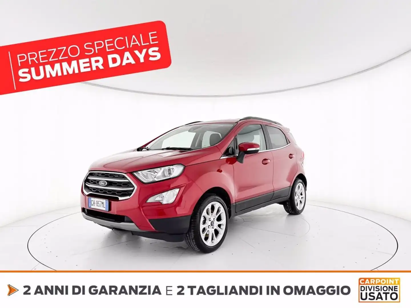 Ford EcoSport 1.0 ecoboost titanium s&s 125cv my20.25 crvena - 1