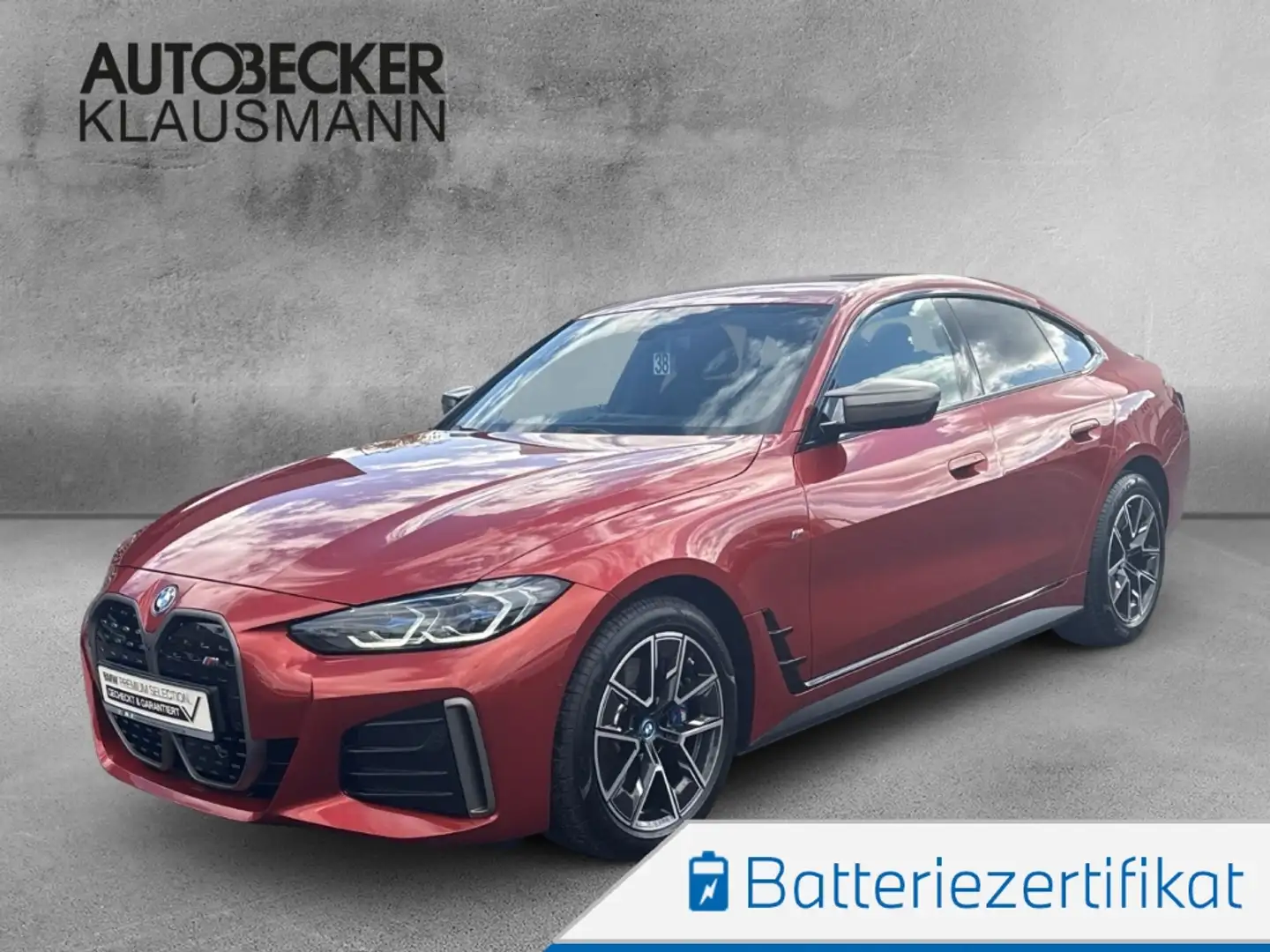 BMW i4 M50 Gran Coupe LC PROF NAVI KAMERA 360° LASERLICHT Orange - 1