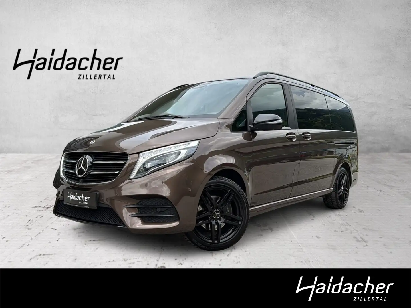 Mercedes-Benz V 250 d 4MATIC AVANTGARDE Lang AMG Night AUT RKam Braun - 1