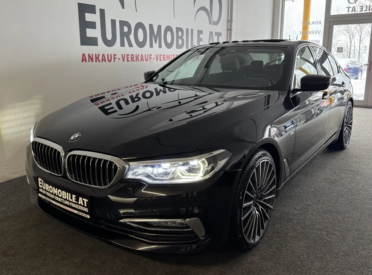 BMW 530 530 i Luxury Line *SCHIEBED.*RFK*LEDER*20ZOLL*LED* Schwarz - 1