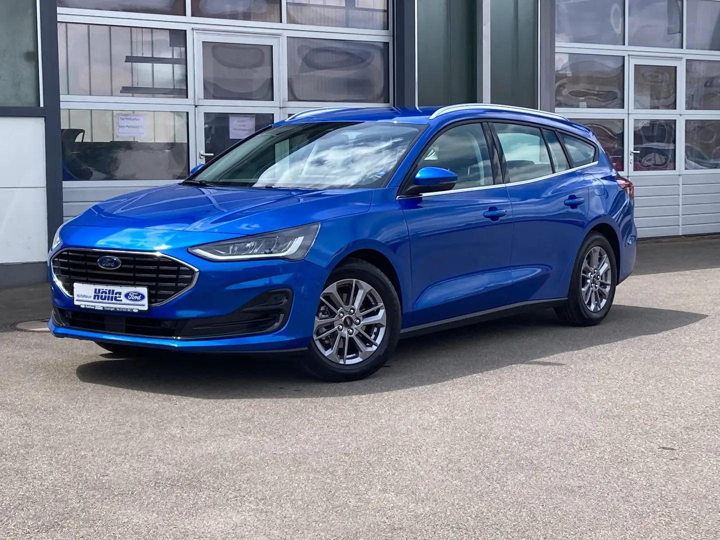 Ford Focus Titanium Turnier Aut. Kamera, Reling Blauw - 1
