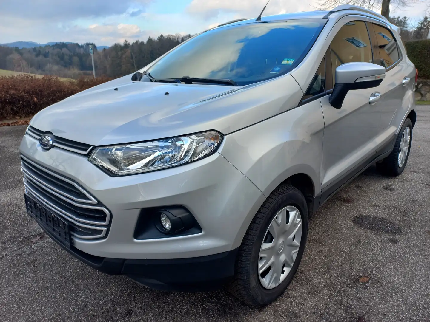 Ford EcoSport 1.0 EcoBoost TREND Silber - 1