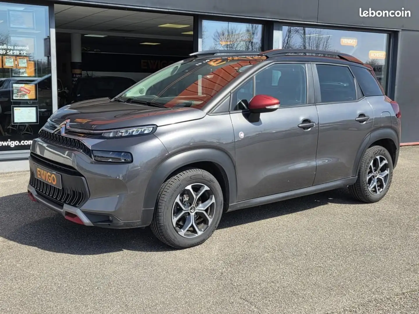 Citroen C3 Aircross Citroën 1.2 PURETECH 130ch C-SERIES EAT-COURROIE C Noir - 2