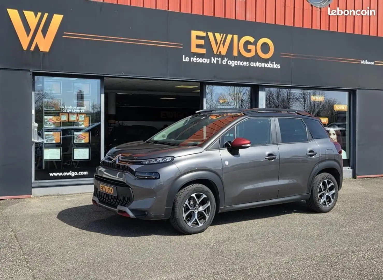Citroen C3 Aircross Citroën 1.2 PURETECH 130ch C-SERIES EAT-COURROIE C Noir - 1