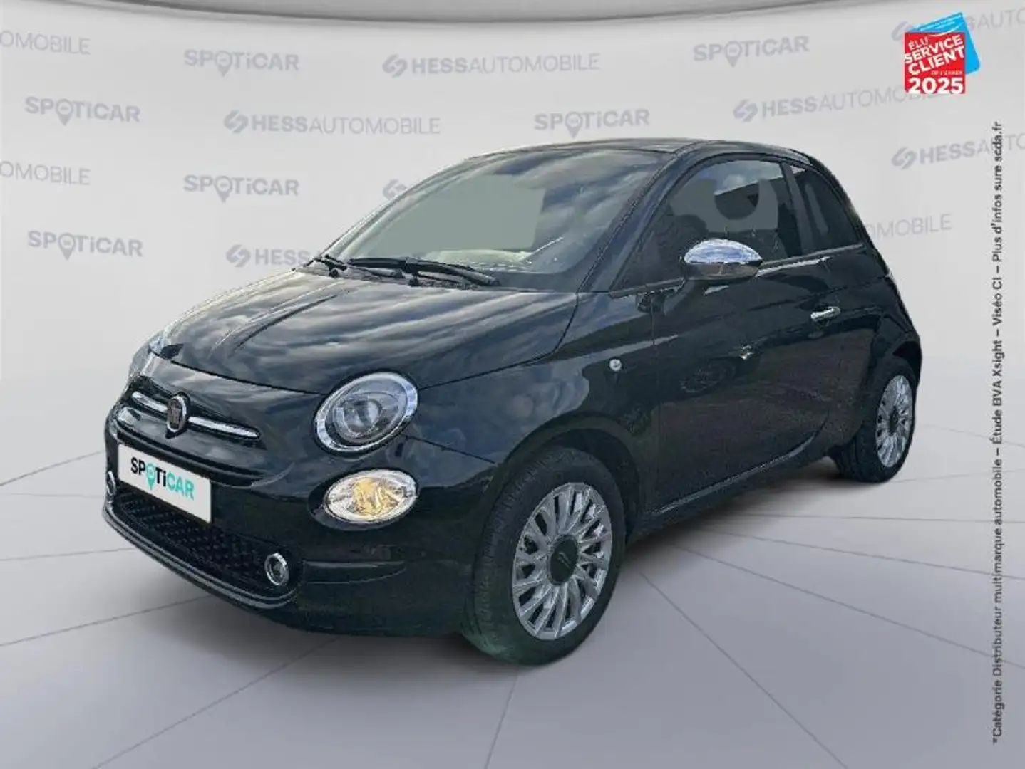 Fiat 500 1.0 70ch BSG S/S Pack Confort \u0026 Style Noir - 1