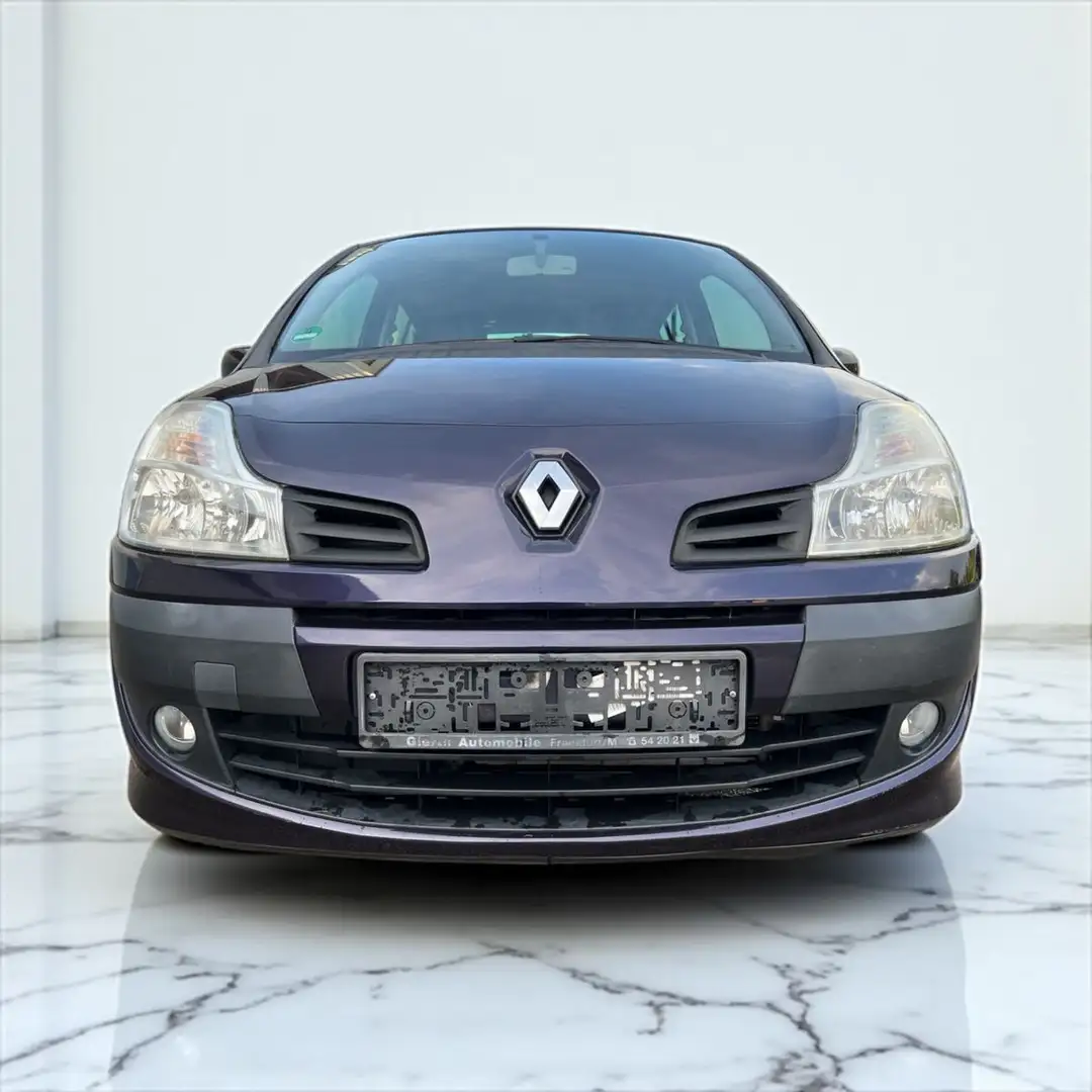 Renault Modus Avantage TÜV NEU 1.H 82000 kM.Rentner Auto Blau - 2
