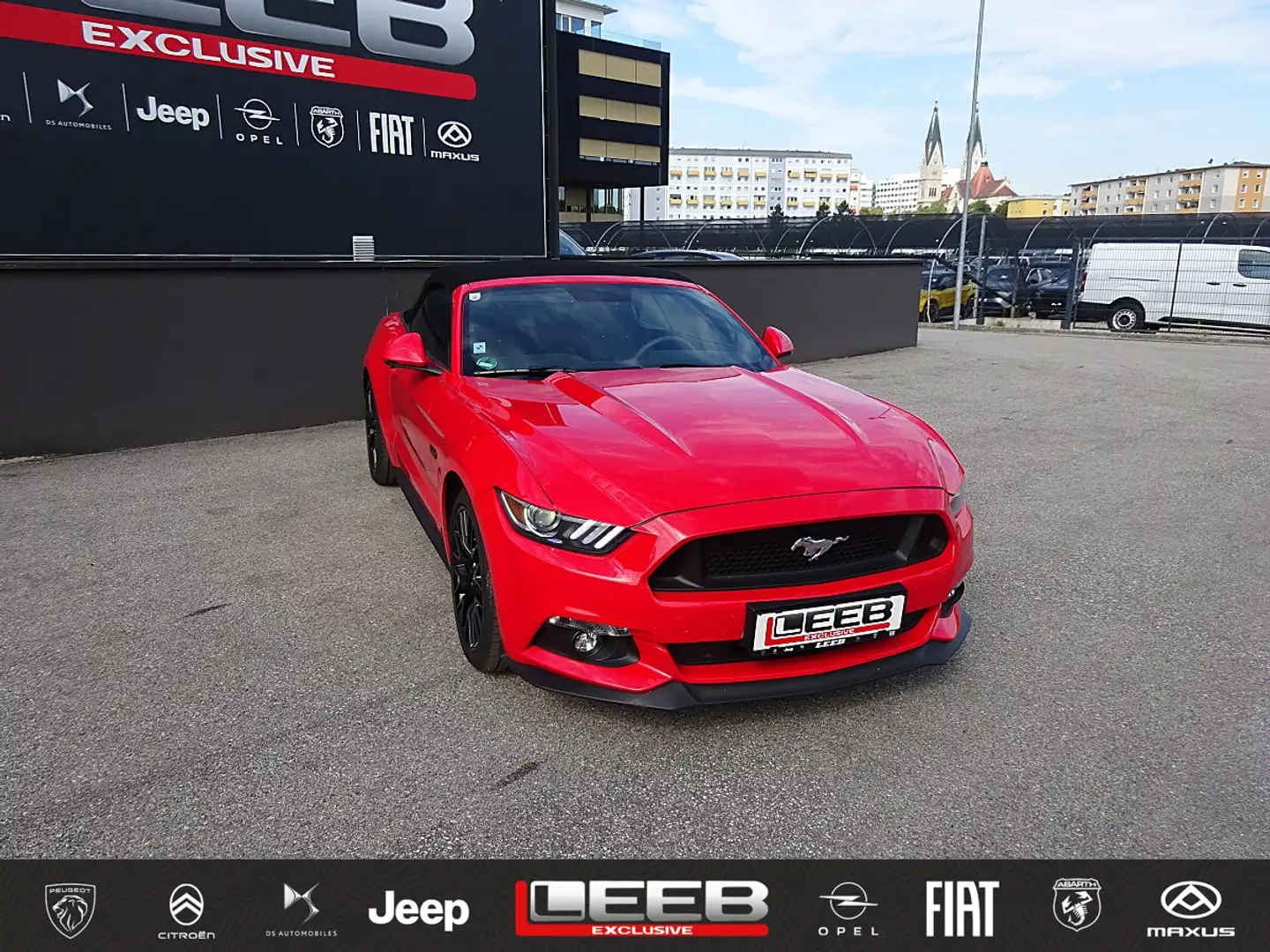 Ford Mustang 5,0 Ti-VCT V8 GT Cabrio Aut. Rot - 1