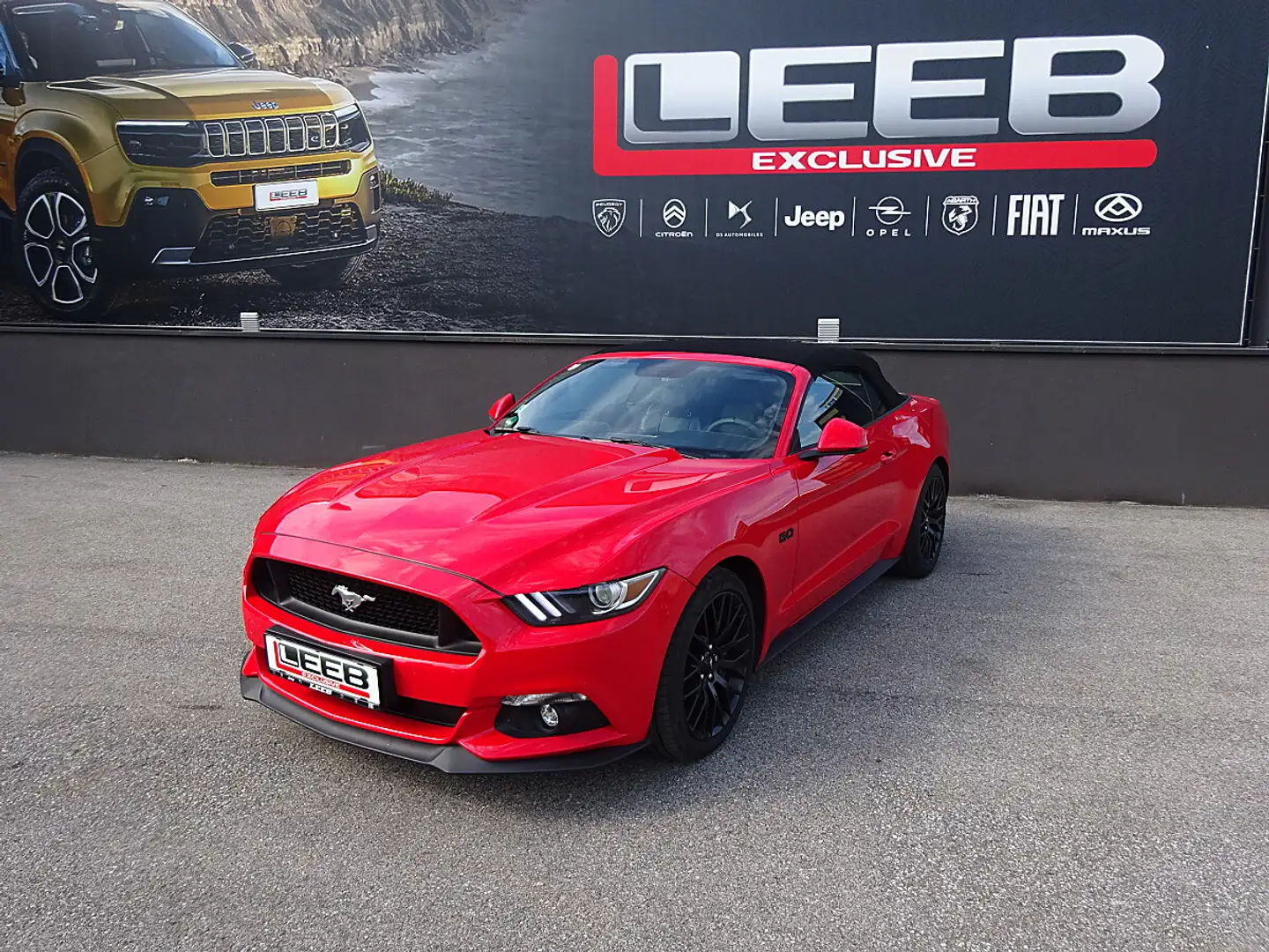 Ford Mustang 5,0 Ti-VCT V8 GT Cabrio Aut. Rot - 2