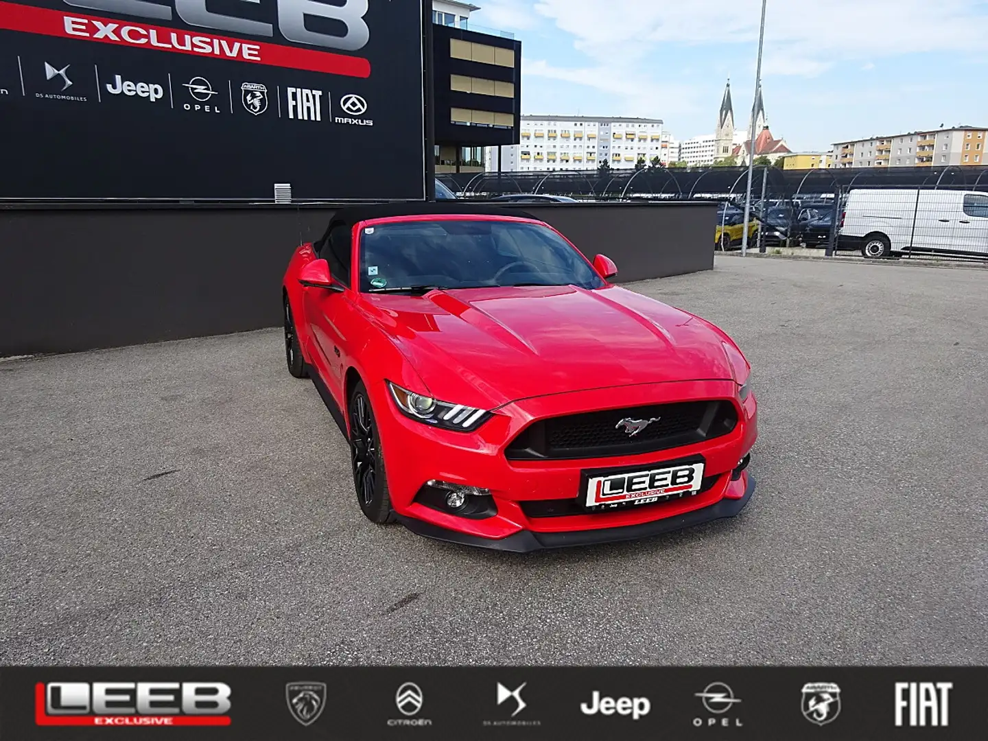 Ford Mustang 5,0 Ti-VCT V8 GT Cabrio Aut. Rot - 1