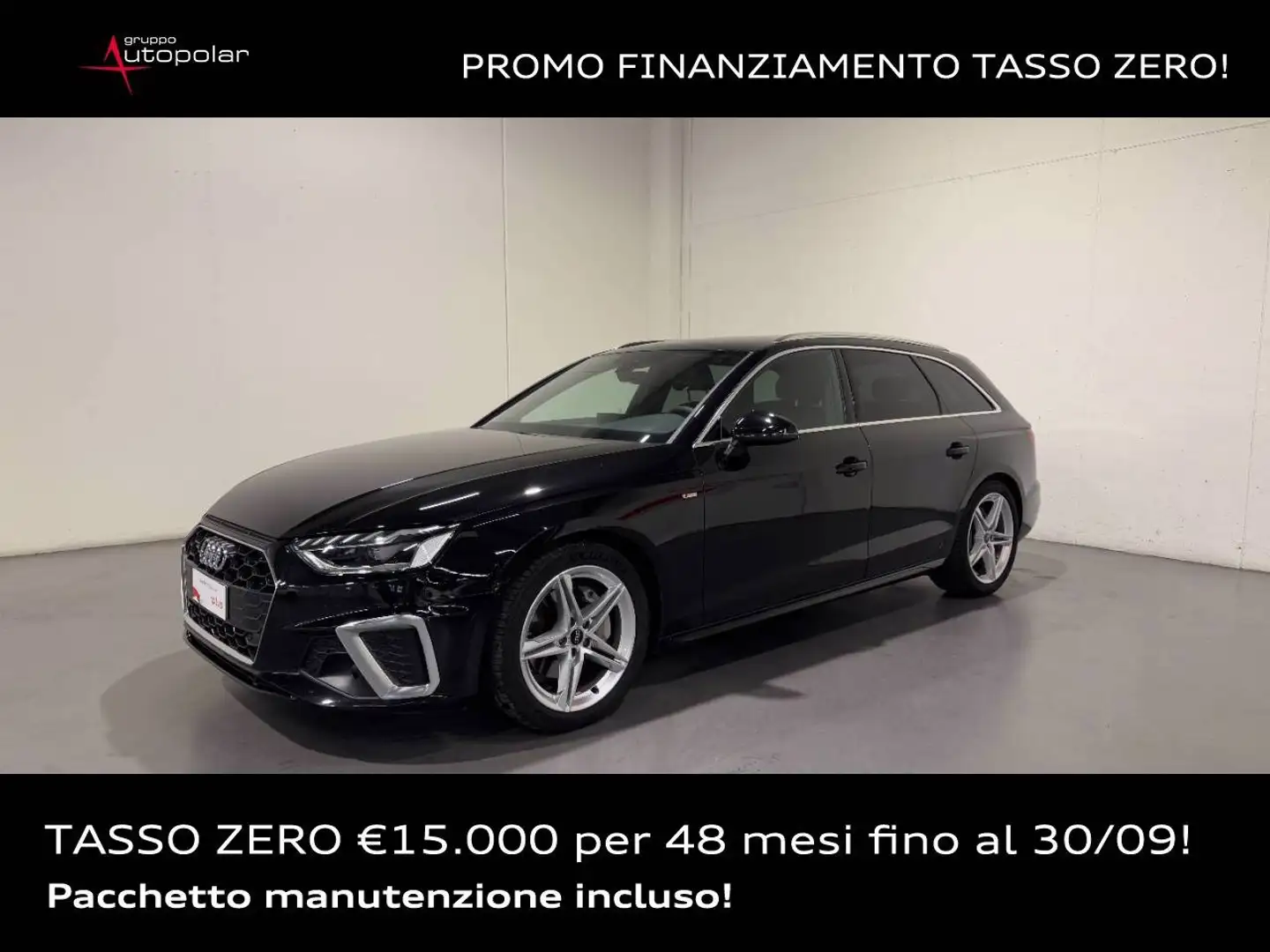 Audi A4 AVANT 40 TDI MHEV S LINE EDITION QUATTRO S-TRONIC Nero - 1