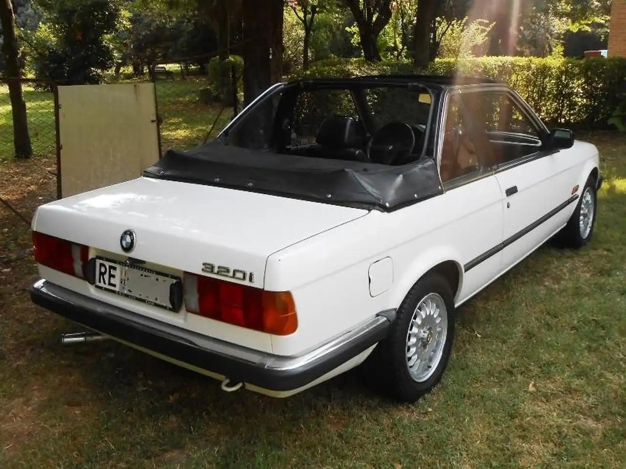 BMW 320i BAUR Cabriolet 6 cilindri 122 HP del 1984, foto 6