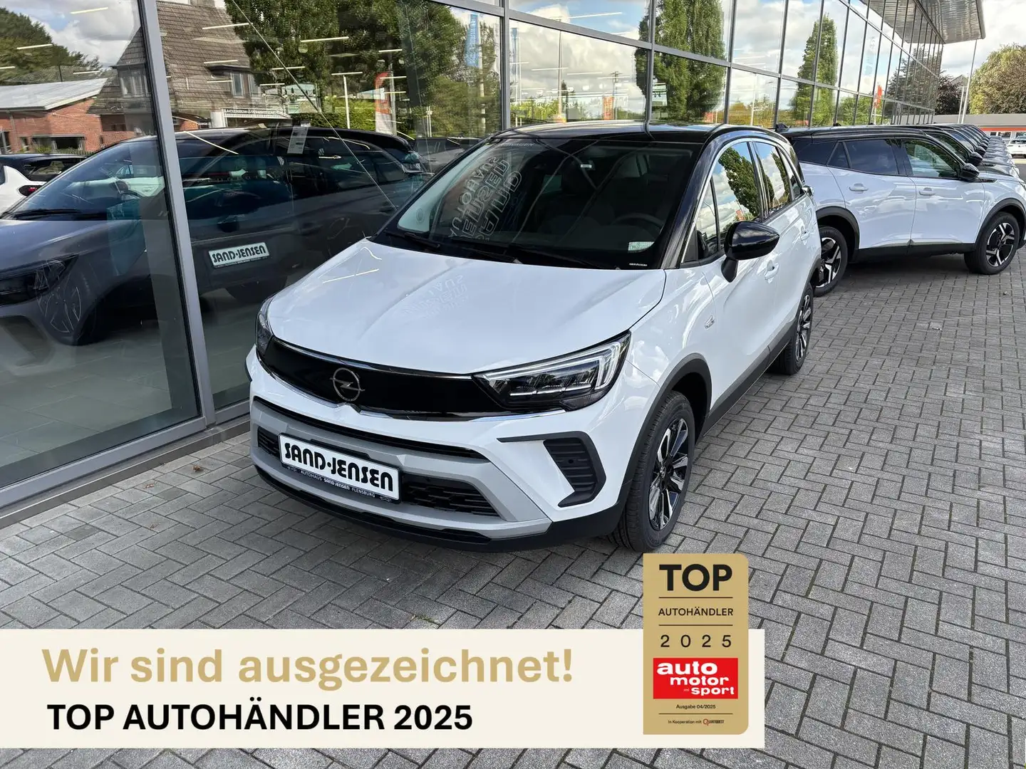 Opel Crossland X Crossland Elegance 110 PT Navi Lenkradhz Kamera Blanc - 1