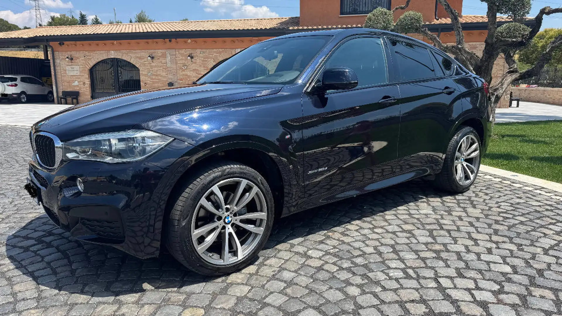 BMW X6 Xdrive30d Msport 249cv auto Blu/Azzurro - 1