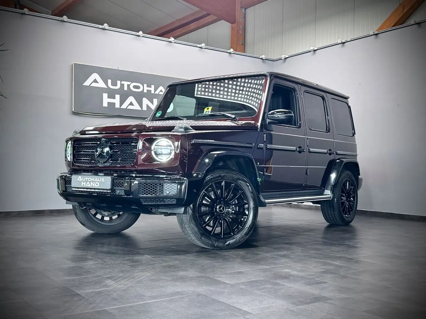 Mercedes-Benz G 400 d*AMG-LINE*360*NIGHT II*RUBELITROT*2.HAND* Rouge - 1